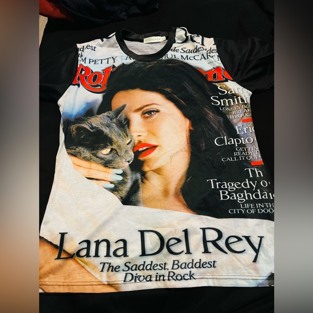 Lana Del Rey shirt rare magazine